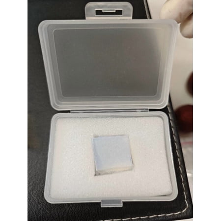 High-Transparency Aerogel Cube – Lightweight, High-Porosity Scientific Gift Aerogel Block – Ultra-Light, High-Permeability & Porosity, Unique Gift Idea