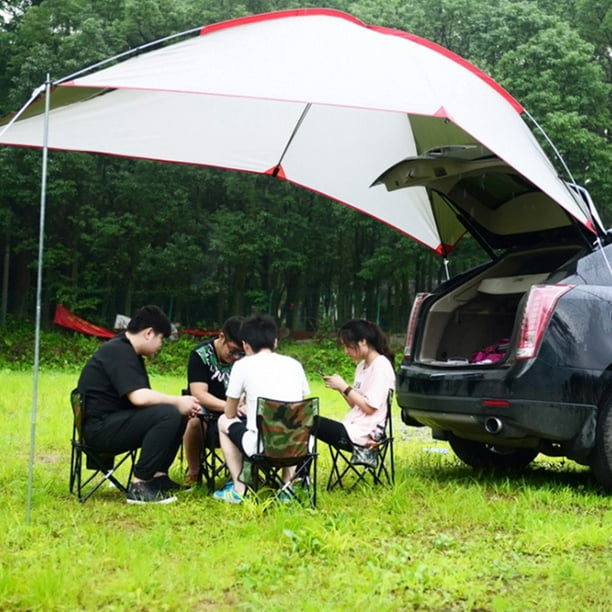 Hilitand Zerone extérieur léger voiture queue Barbecue tente abri Camping  lucarne auvent auvent couverture 