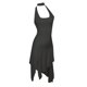 thumbnail image 3 of WILLBEST Vestido De Lino Para Mujer, Vestido Vintage Con Estampado De Leopardo Para Mujer, Cuello Sin Espalda, Diseño Irregular, Vestido Midi Con Tirantes Finos, 3 of 3