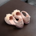 thumbnail image 3 of Oalirro Flat Sandals Toddler Infant Kids Baby Girls Pearl Floral Party Princess Leather Shoes Sandals, 3 of 7