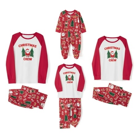 

FSDJHSDH Christmas Pajamas Set for Family Nightwear Sleepsuit Loungewear Set for Adults Kid Baby Dog