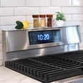 thumbnail image 6 of Magnetic Stovetop Storage Shelf in Stainless Steel - 2-Pc. - 15"L, 6 of 8