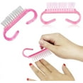 thumbnail image 5 of 1Pcs Acrylic Nail Brush Nail Cleaning Clean Brush File Manicure Scrub Pedicure Angle S3N1 Remove Soft Dust Small Tool, 5 of 5