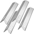 thumbnail image 1 of 4pcs Silver Heat Plate Burner Cover Replacement Parts For BBQ Gas Grill Bar, 1 of 7