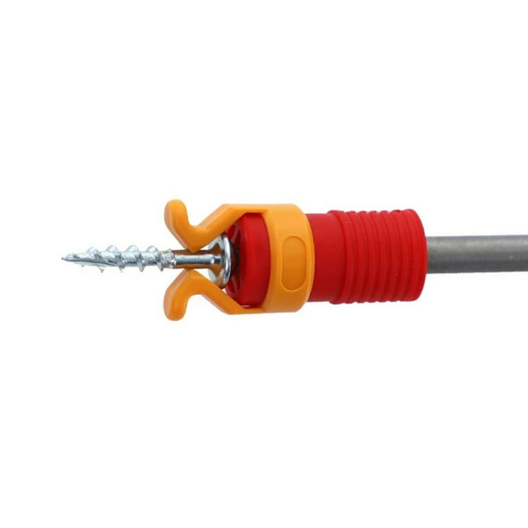 GoFJ Screw Holder Ultra-Light Labor-saving Compact Size Wide Application  Easy to Carry Improve Work Efficiency Plastic Universal Screw Bit Holder  Fixing Clamp for Carpentry 