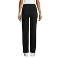 thumbnail image 2 of Lands' End Women's Sport Knit High Rise Elastic Waist Pants, 2 of 3