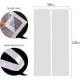 thumbnail image 4 of White Mosquito Net Magnetic Door 100x220cm Anti Fly Curtain Self-closing Adhesive Strip Ultra Fine Mesh Easy Tool-Free Installation for Children and Pets, 4 of 5