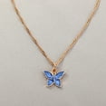 thumbnail image 2 of Jusqu'à 65 % de Réduction sur les Colliers SMihono pour Femmes, Bijoux de Mode, Pendentif Papillon, Pendentif, Collier Creux Élégant Rétro, 2 of 2