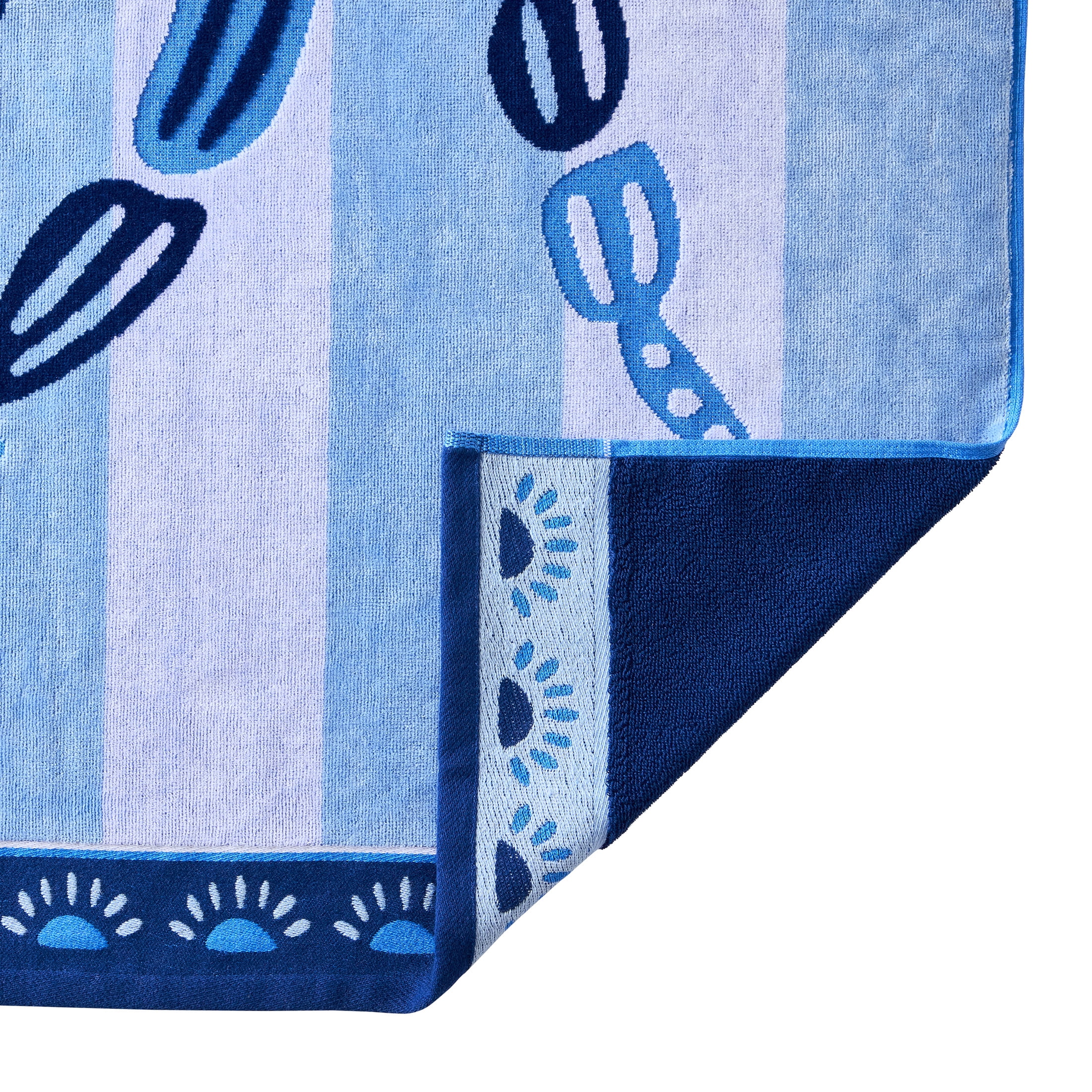 Better Homes & Gardens Cotton Blend Blend Beach Towel, 72 x 38 in, Crab