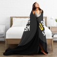 thumbnail image 4 of Manta de franela con estampado de sarcasmo, elegante edredón para una siesta, edredón de invierno para las cuatro estaciones, edredón refrescante con control de olores antimicrobiano, ligero y, 4 of 5