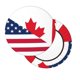 thumbnail image 2 of Balery USA Canada Flag Fundas de asiento para taburete de bar redondo de tela de terciopelo ajustables que protegen de arañazos y manchas para sillas de 14 a 17 pulgadas.-14 inch, 2 of 7