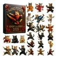 thumbnail image 1 of Hearth & Gear 2D Advent Calendar 2025 Handmade Doll For Home 24Pcs 24 Days Countdown Calendar Holiday Timer Lights for Windows Sand Clock for Kids 30 Min Defrost Timer Wr9x502 Christmas Advent, 1 of 7
