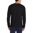thumbnail image 2 of Champion Men's Powerblend Pullover Sweatshirt, Black, Large Tall, 2 of 2