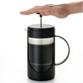 thumbnail image 3 of BonJour Coffee 12.7 ounce Unbreakable Plastic French Press, Black, 3 of 6