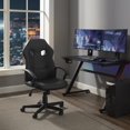 thumbnail image 4 of Linon Jasper Game Office Chair With Black Finish OC130BLK01U, 4 of 7