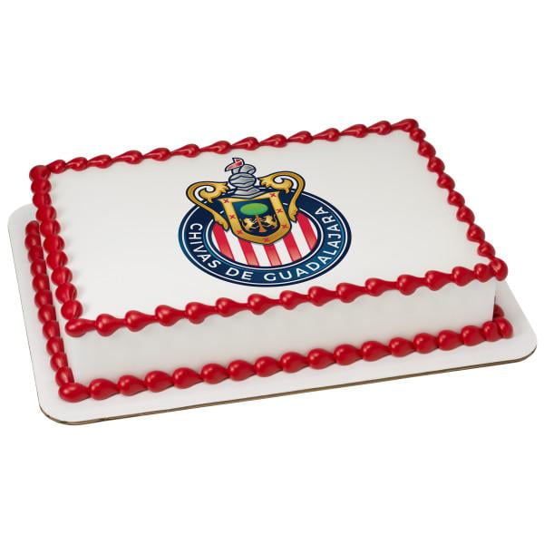 Chivas Guadalajara Chivas De Corazon Edible Cake Topper Image - Walmart