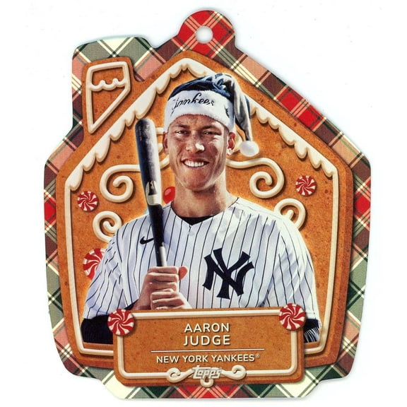 2024 Topps Holiday Aaron Judge MLBO-10
