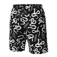 thumbnail image 4 of Salouo Hand Drawn Snake Pattern Swim Trunks for Men,Men's Hawaiian Bathing Suit Swimsuits Quick Dry Swimming Board Shorts Beach Shorts with Pockets-X-Large, 4 of 6