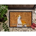 thumbnail image 3 of Carolines Treasures LH9449JMAT Whippet Wipe your Paws Doormat 24x36 36"L x 24"W multicolor, 3 of 4