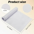 thumbnail image 2 of 1 Sheet Custom Fursuit Eye Mesh 39x11.8inch White PVC Mesh Net 0.2mm Thick Waterproof Printable Mesh for Furries Cosplay Sculptures Props Fursuits Craft Making Hole: 0.8mm, 2 of 9