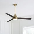 thumbnail image 2 of Monte Carlo Hicks 60 Led Hicks 60 60" 3 Blade Led Ceiling Fan - Brass, 2 of 6