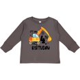 thumbnail image 3 of Inktastic Construction Truck It's My 4th Birthday Boys or Girls Long Sleeve Toddler T-Shirt, 3 of 5