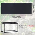 thumbnail image 3 of Bearded Dragon Tank Carpet, 17.7 x 39.3" Premium Reptile Terrarium Liner Substrate for Leopard Gecko, Snake, Lizard and Tortoise, Non-Adhesive Reptile Mat Bedding for Reptile Tank-Black, 3 of 7