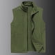 thumbnail image 4 of chaleco de lana para mujer chaleco cálido verde militar para mujer JAMW Sencillez, 4 of 4