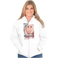 thumbnail image 3 of Olive Oyl Hashtag Woke Up Like This Zip Hoodie Sweatshirt Women Brisco Brands M, 3 of 6
