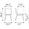 thumbnail image 5 of Silla de Comedor Kessa Muebles Tangiers, 5 of 5