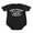 black-style, variant on Little Peanut In A Family Full Of Nuts Baby Bodysuit Cotton Romper Infant Black-style 3-6M
