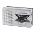 thumbnail image 1 of Radio AM de Poche, Résistante aux Chocs, Alimentée par Pile 2 AA, Petite Radio pour Extérieur et Camping, 1 of 7