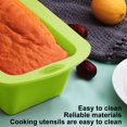 thumbnail image 2 of homeholiday Silicone Loaf Pan Toast Pans Reusable Non-stick Cake Bread Mold DIY Baking Mould Kitchen Bakeware, 2 of 7