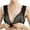 Black, variant on Darzheoy Wire-Free Bra for Women Lace Patchwork Bra Wire Free Underwear One-Piece Bra Everyday Underwear Womens Bra 100B-95E