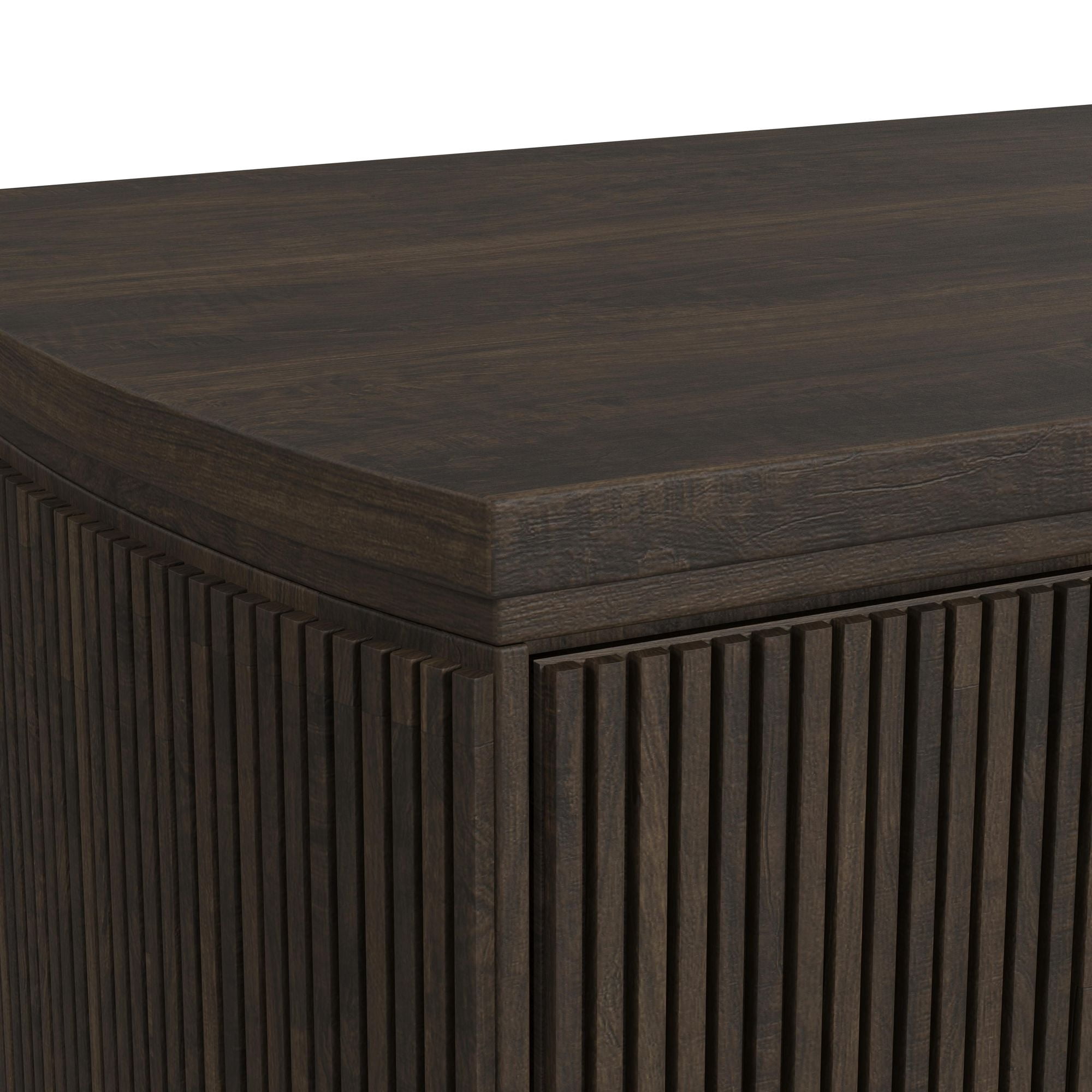 Picket House Furnishings Sutton Dresser and Mirror Set in Dark Brown
