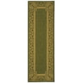 thumbnail image 2 of Safavieh Courtyard Cooper Botanical Indoor/Outdoor Runner Rug, Olive/Natural, 2'3" x 6'7", 2 of 8