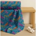 thumbnail image 4 of Soimoi Cotton Poplin Fabric Floral & Horse Animal Printed Fabric 1 Yard 42 Inch Wide, 4 of 7