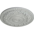 thumbnail image 3 of 33 7/8"OD x 2 3/8"P Rose Ceiling Medallion Frost Finished, 3 of 5