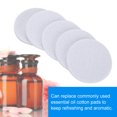 thumbnail image 4 of Aromatherapy Cotton Pad, Light Weight Small 5pcs Aromatherapy Diffuser Cotton Pad, Car Diffuser Keychain Bracelet For Aromatherapy Diffuser Necklace, 4 of 8