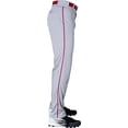 thumbnail image 5 of Pantalón de Béisbol Rawlings con Ribetes Gris/Rojo para Niños Talla XL Juvenil, 5 of 5