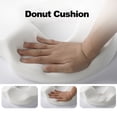 thumbnail image 3 of Cojín De Asiento Con Forma De Donut, Espuma Viscoelástica, Soporte Para Cadera, Diseño Antideslizante, Ciática, Ergonómico, Cómodo Cojín Para Coxis Para Hombres, Mujeres,, 3 of 7