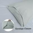 thumbnail image 4 of Unique Bargains Soft 1800 Series Microfiber Long Pillowcases 2pcs, 4 of 11
