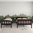 thumbnail image 3 of DHP Airlie Twin-Over-Full Bunk Bed with Ladder, Espresso, 3 of 12