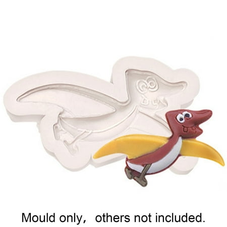 

XDian Cake Mold Non-stick Easy Demould Silicone Cartoon Dinosaur DIY Fondant Chocolate Mould for Baking
