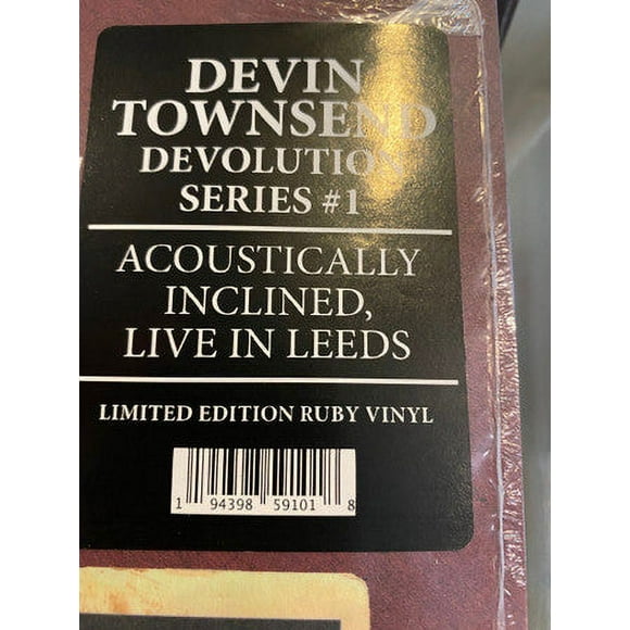 DEVIN TOWNSEND DEVOLUTION SERIES 1 Incliné Acoustiquement, LIVE IN LEEDS (INDIE RUBY LP)