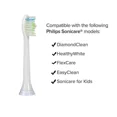 thumbnail image 2 of Oral Basics Replacement Brush Heads for Sonicare Electric Toothbrush, Soft, P-HX-6064 (4 Pack), 2 of 6