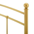 thumbnail image 4 of Headboard, Queen Size, Metal, Gold, Modern Contemporary Urban Design, Bedroom Master Guest Suite, 4 of 6