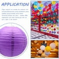 thumbnail image 6 of 3pcs Paper Lanterns Decorative Round Chinese Paper Lanterns for Birthday Halloween Wedding Baby Bridal Shower Home Decor Party Decoration (12in), 6 of 6