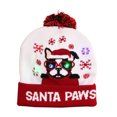 thumbnail image 1 of Wdftyju Suéter feo de punto con luces LED, gorro navideño de Navidad para niños y adultos Wdftyju 5uc9fv4vl8km9jn6D03, 1 of 8
