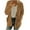 Coffee winter coat, variant on up to 60% off Gifts Sherpa Jacket for Women Winter Fluffy Fleece Coat for Women Plus Size Casual Solid Plush Sweatshirt Outwear Long Sleeve Open Button Sweater Coat with Pocket Jacket Holiday
